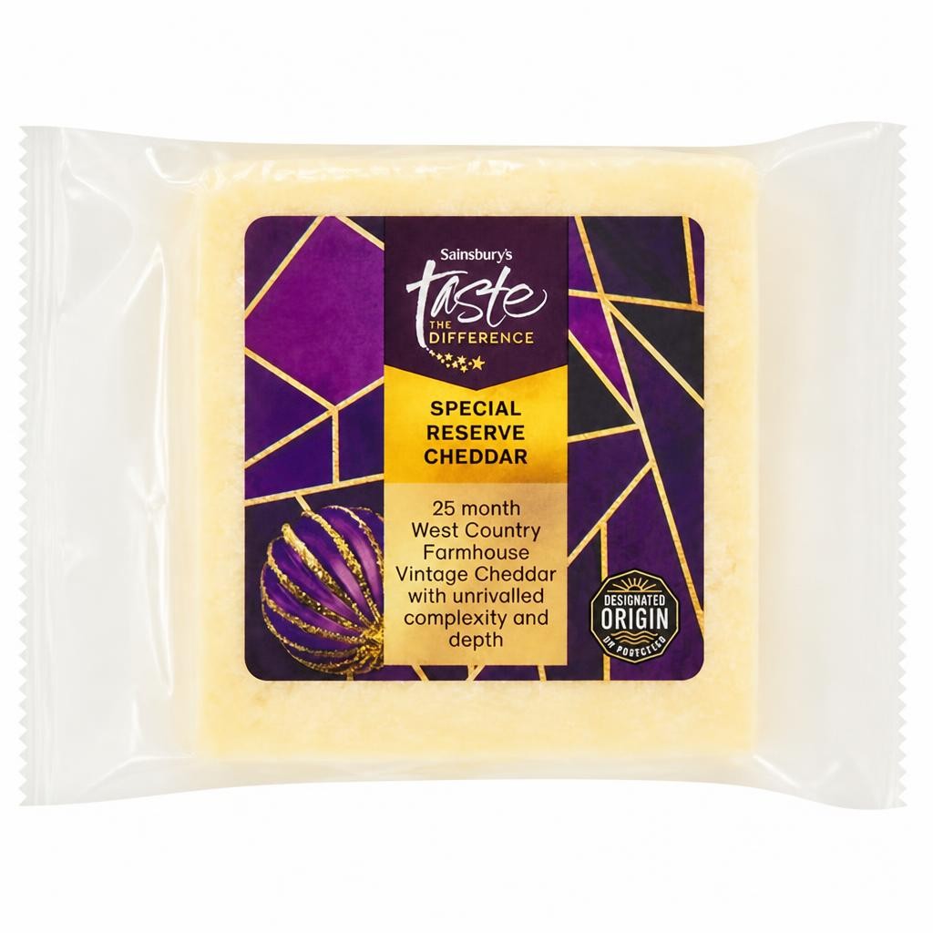 Sainsbury's Special Reserve Cheddar, Taste the Difference 250g