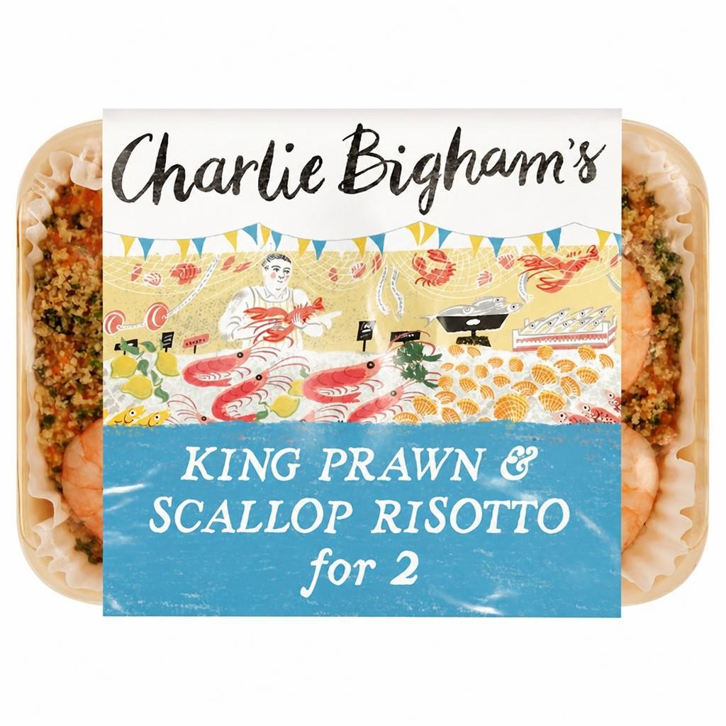 Charlie Bigham's King Prawn & Scallop Risotto 700g