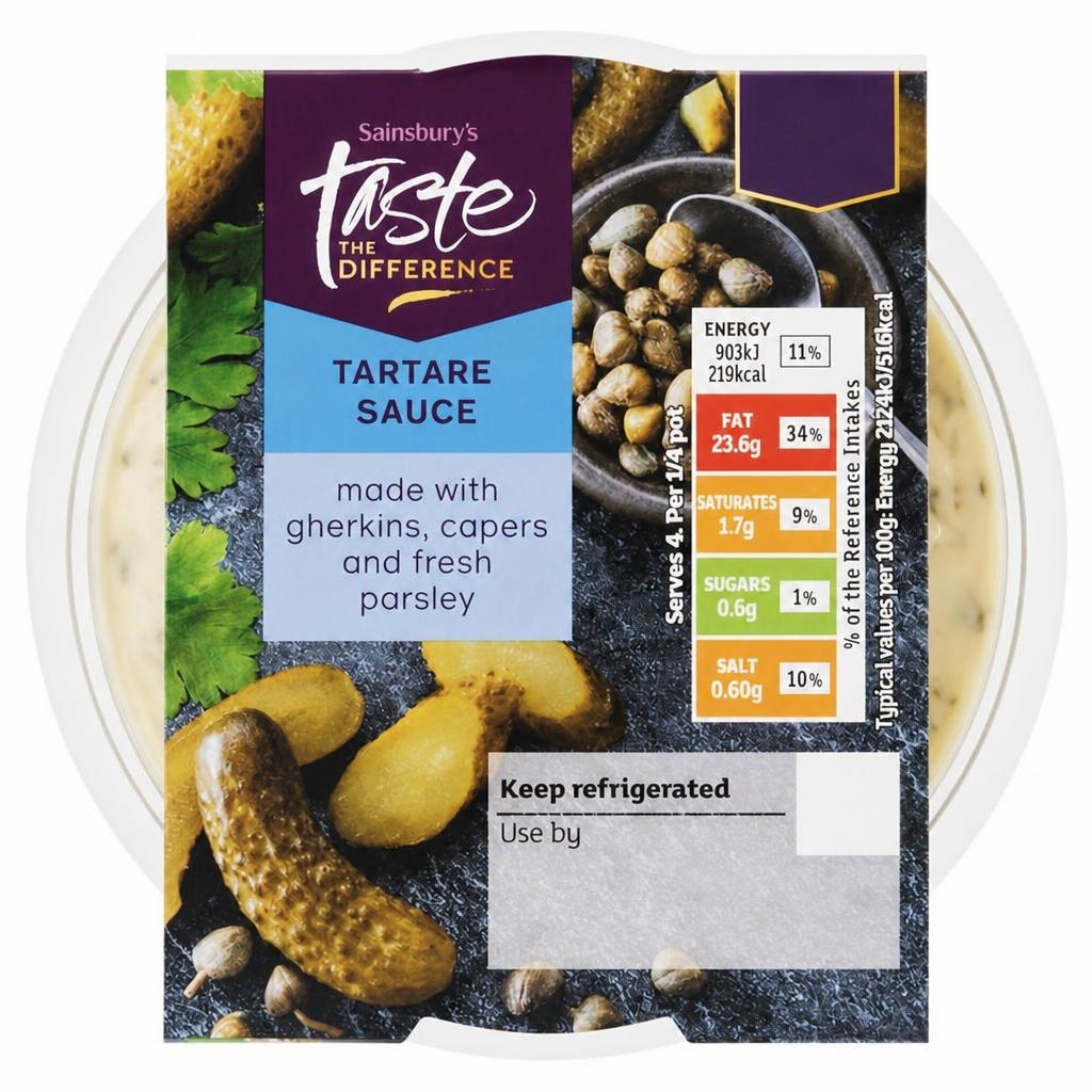 Sainsbury's Tartare Sauce, Taste the Difference 170g