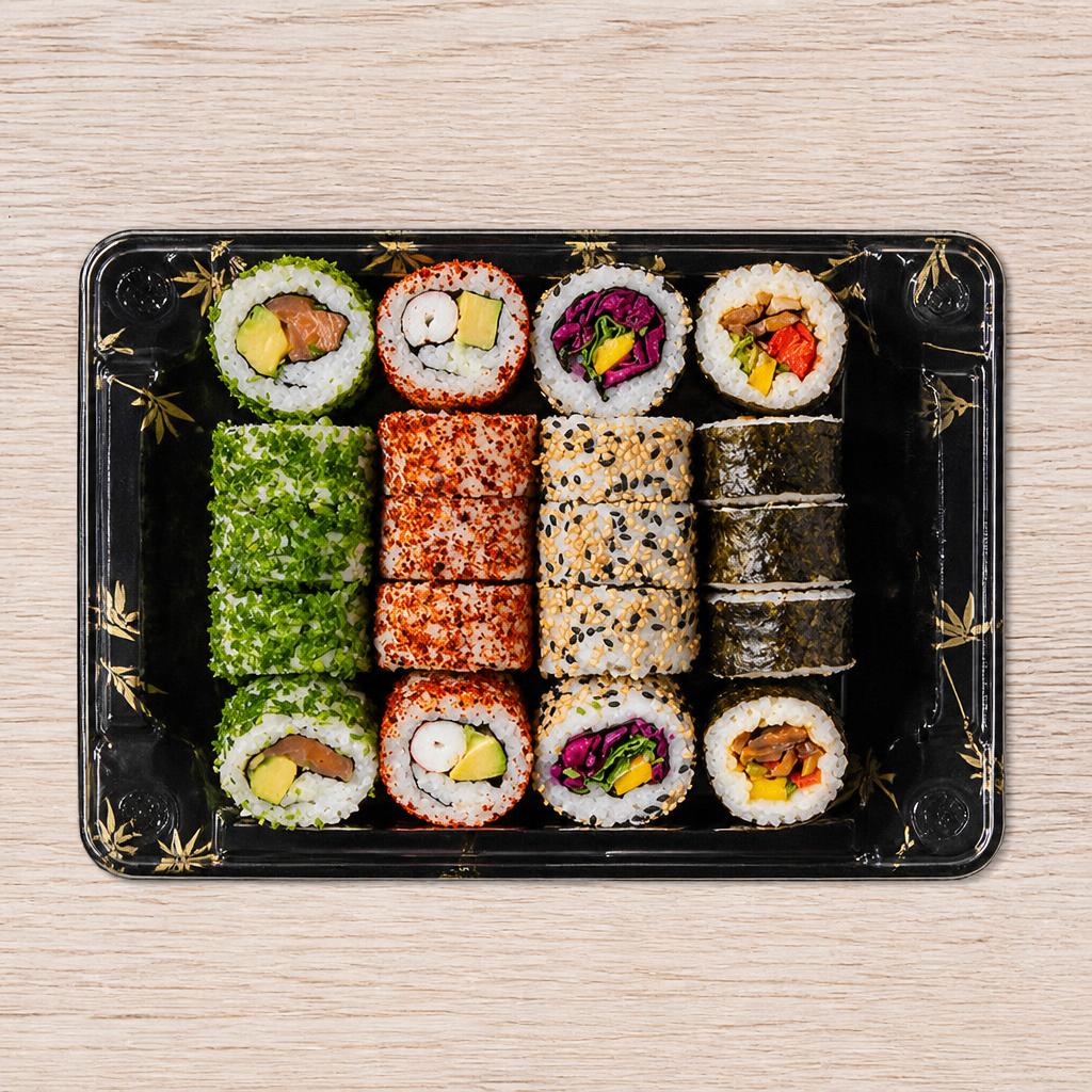 YO! Mixed Crispy Maki Sushi Roll Platter (20 Pieces)
