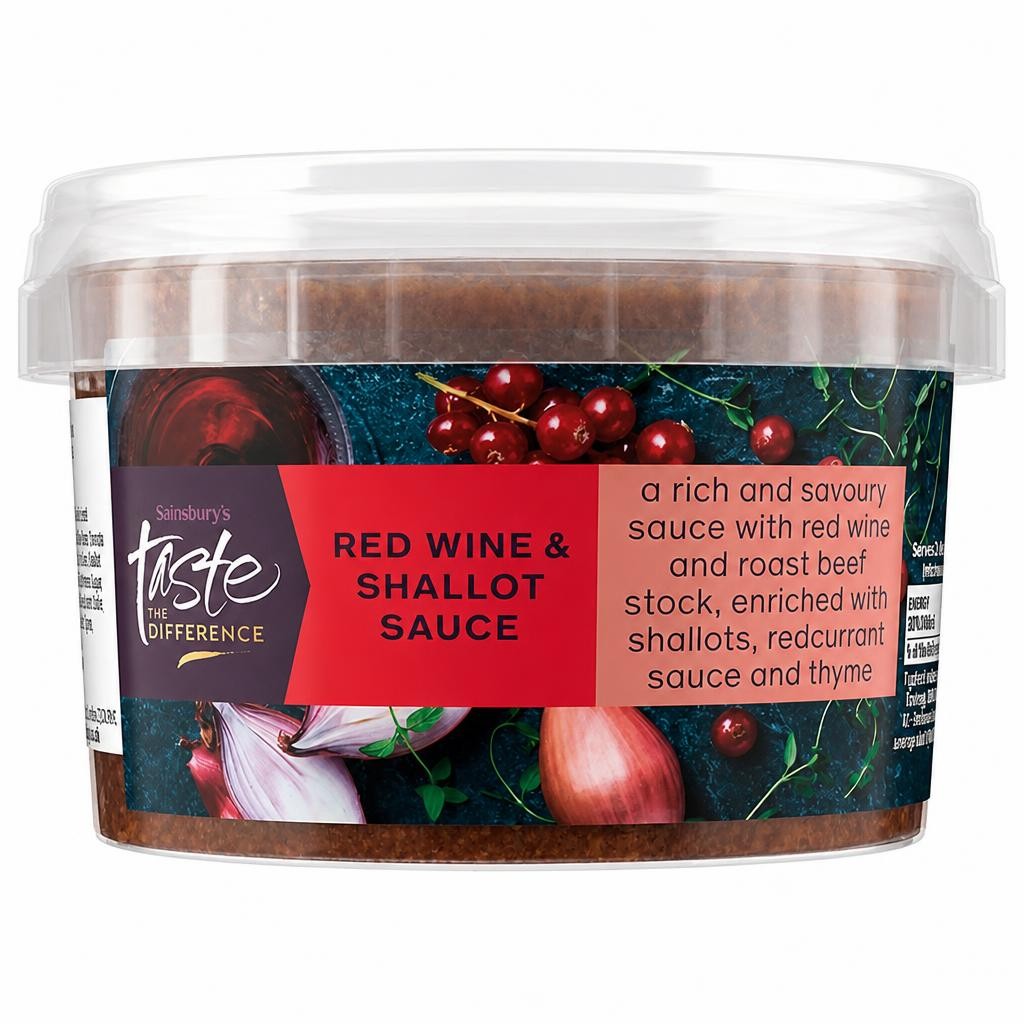 Sainsbury's Red Wine & Shallot Sauce 200g