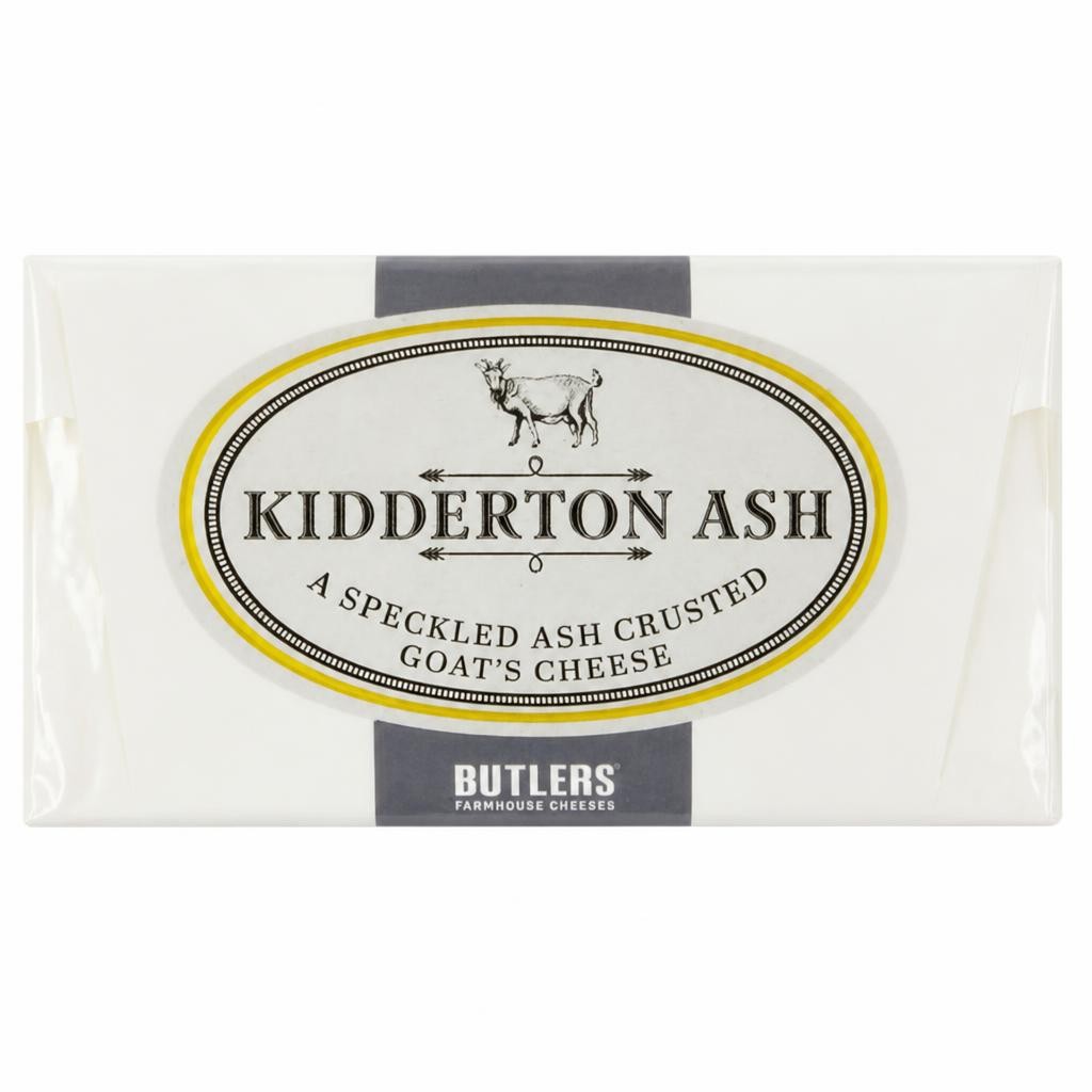 Kidderton Ash a Speckled Ash Crusted Goat's Cheese 150g