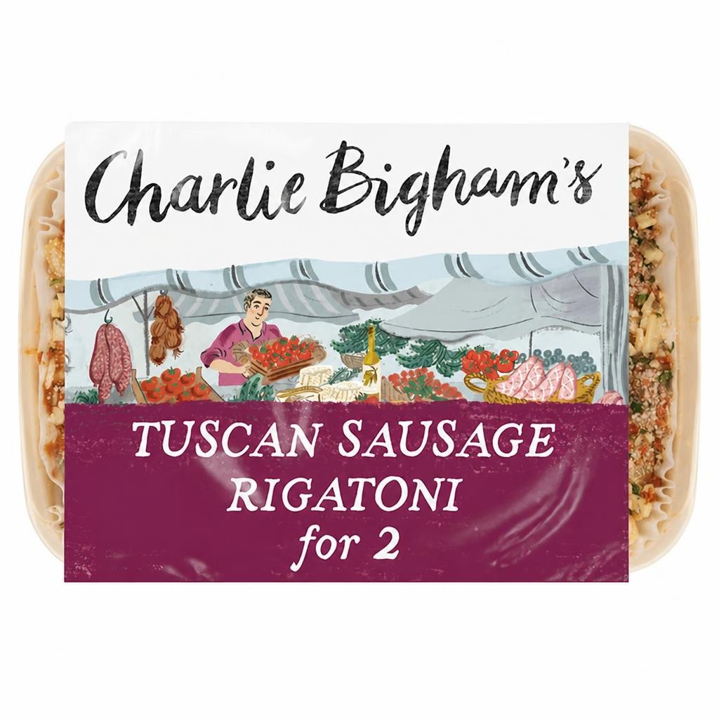 Charlie Bigham's Tuscan Pork Ragu with Rigatoni 616g