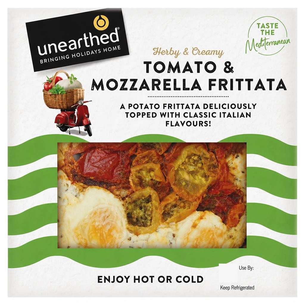 Unearthed Tomato & Mozzarella Frittata 250g