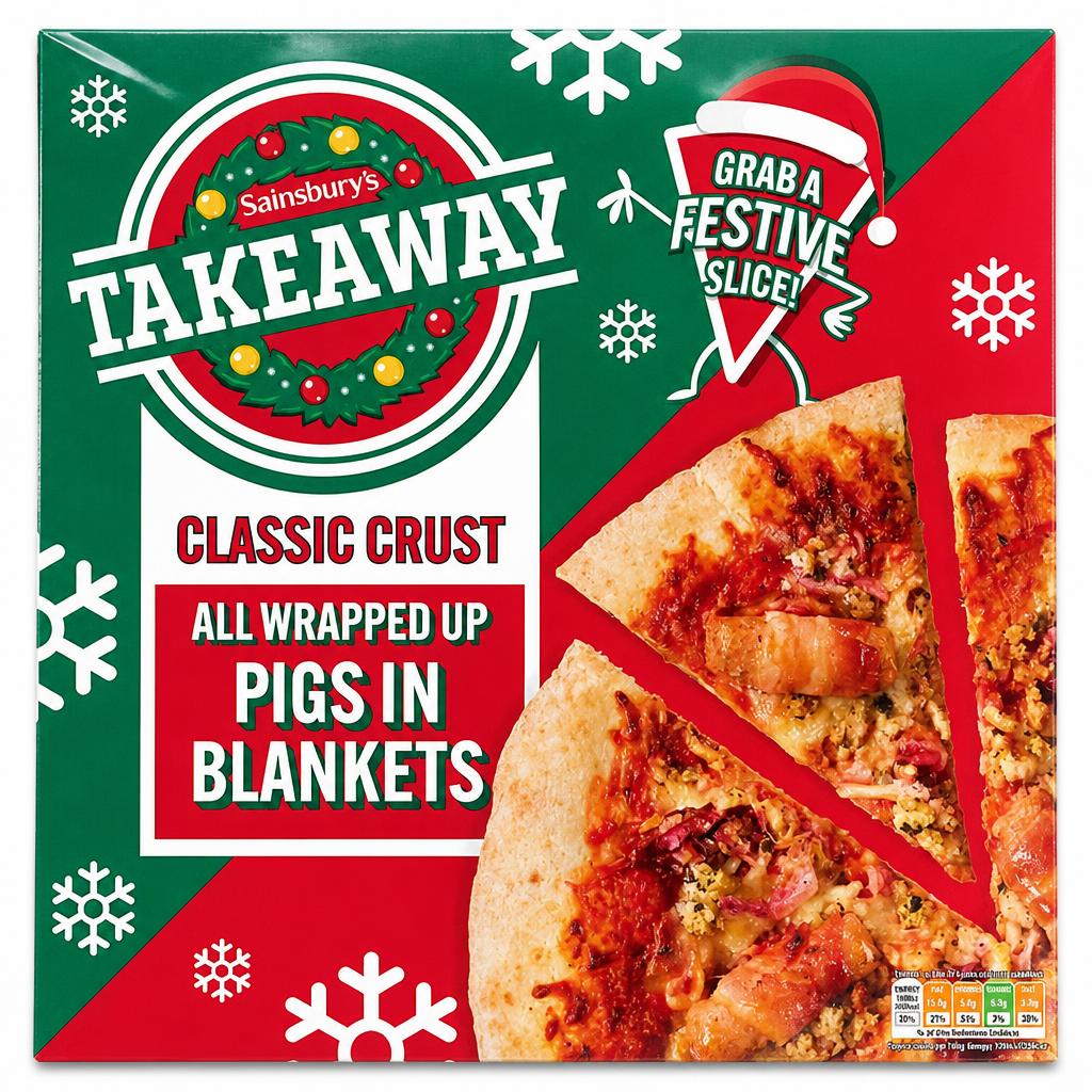 Sainsbury's Takeaway Classic Crust All Wrapped Up Pigs in Blankets 535g