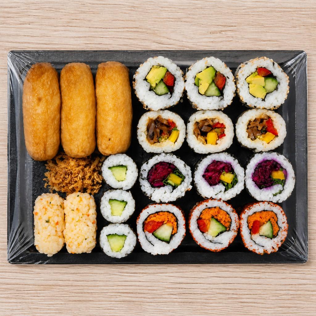 YO! 20 Pieces Sushi Veggie Favourites Platter