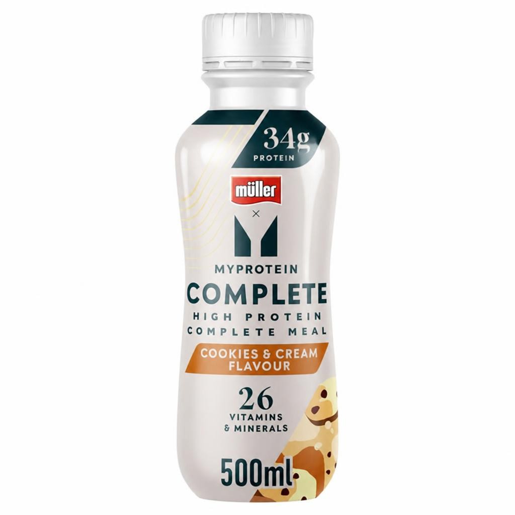 Müller Myprotein Cookies & Cream High Protein Complete Meal Shake