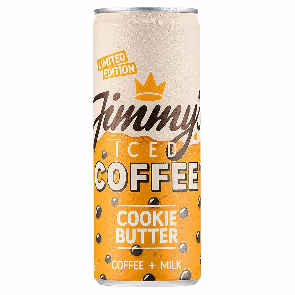 Jimmy's 250ml Cookie Butter Iced Coffee, Limited Edition