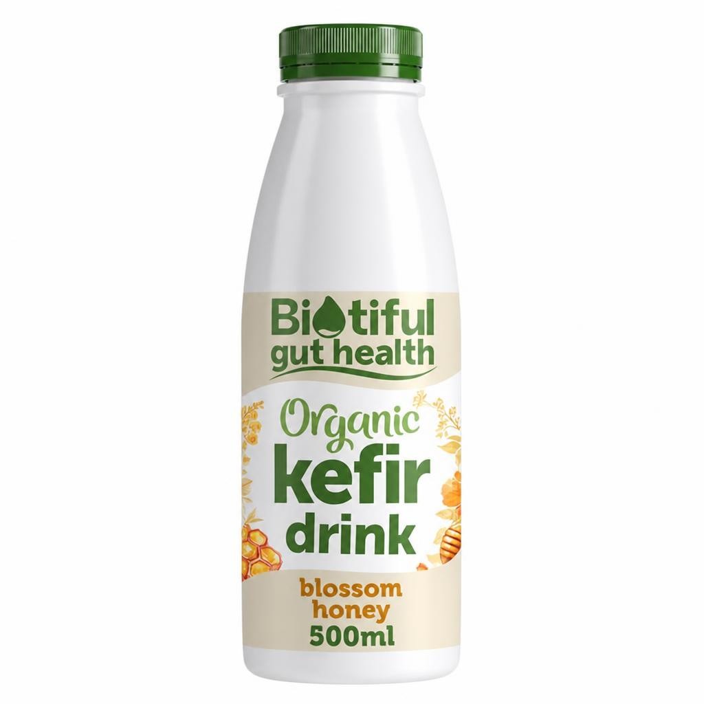 Biotiful Gut Health Organic Blossom Honey Kefir Drink 500ml