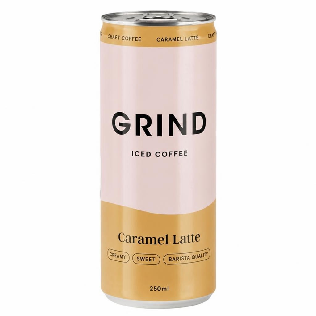 Grind Iced Caramel Latte Coffee 250ml