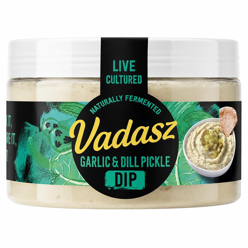 Vadasz Garlic & Dill Pickle Dip 200g