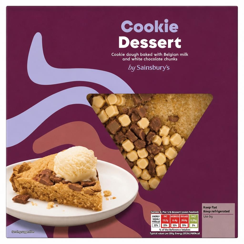 Sainsbury's Cookie Dessert 304g
