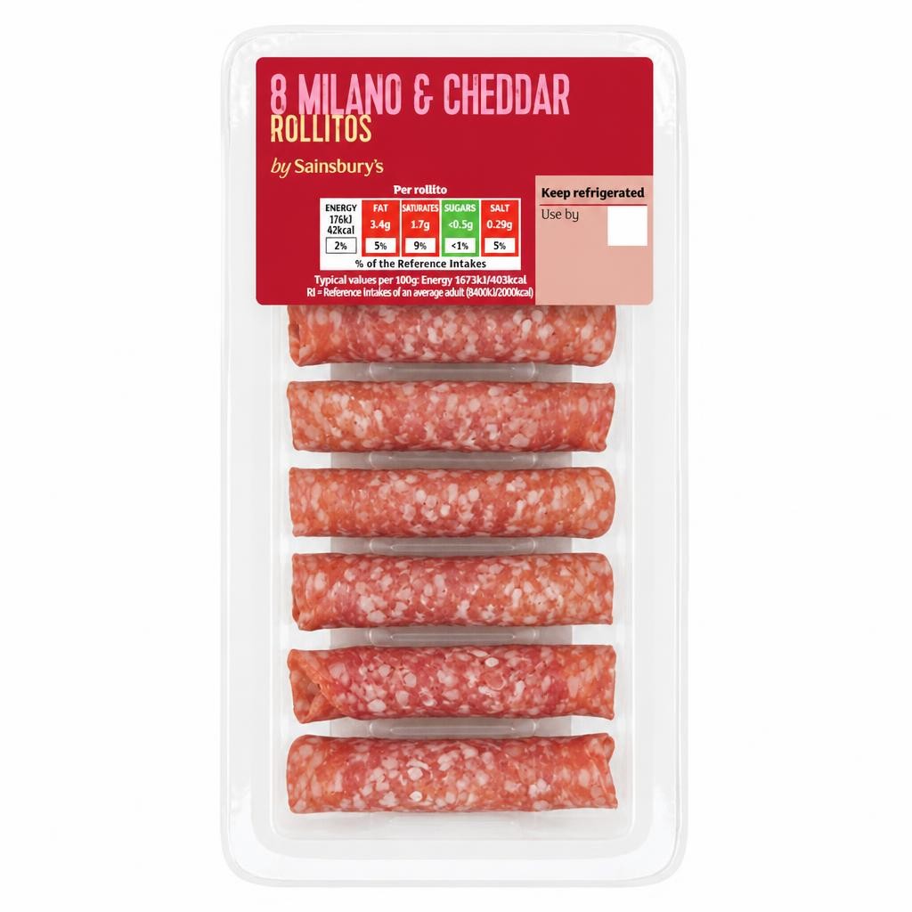Sainsbury's Milano & Cheddar Rollitos 84g