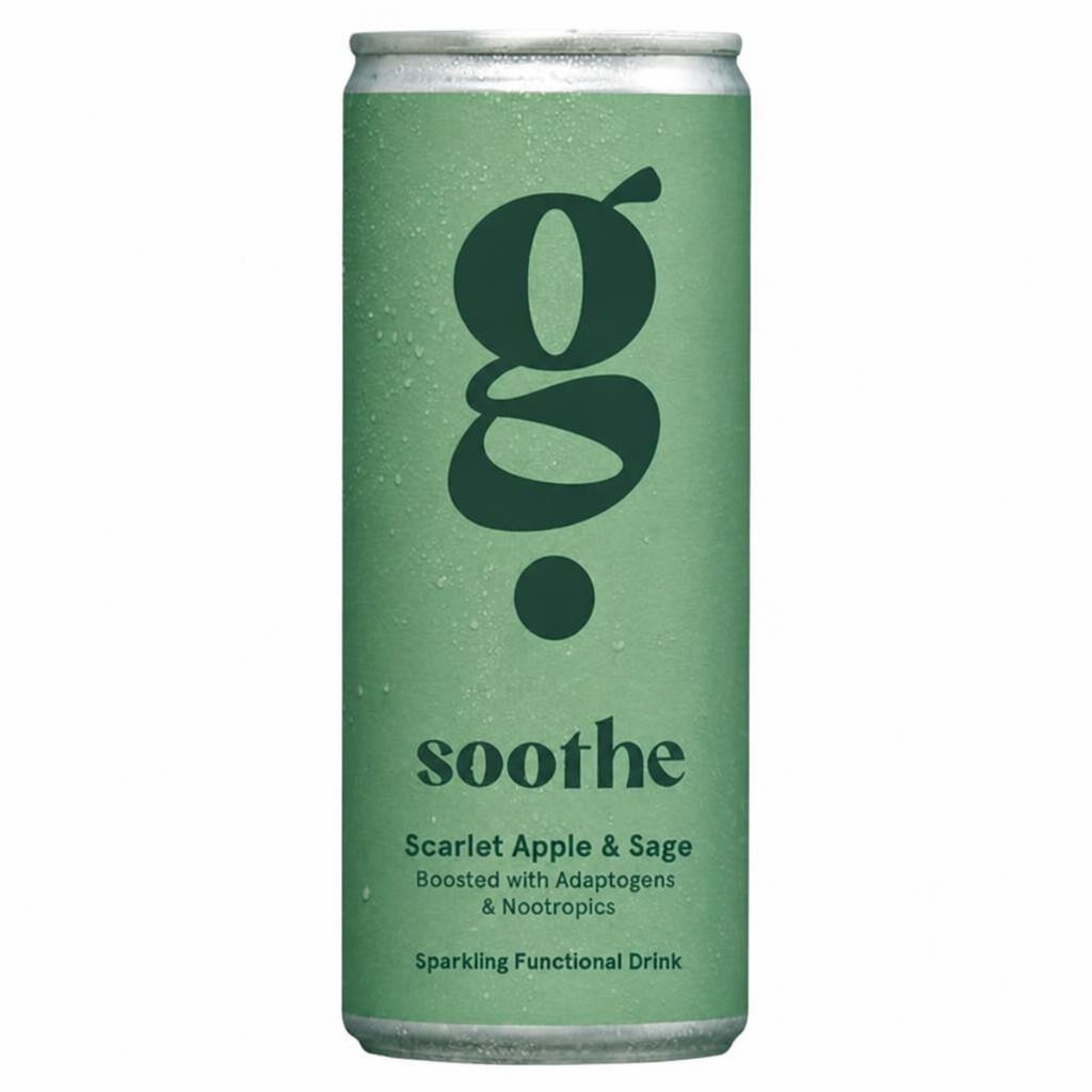G Spot Soothe Scarlet Apple & Sage Sparkling Functional Drink 250ml