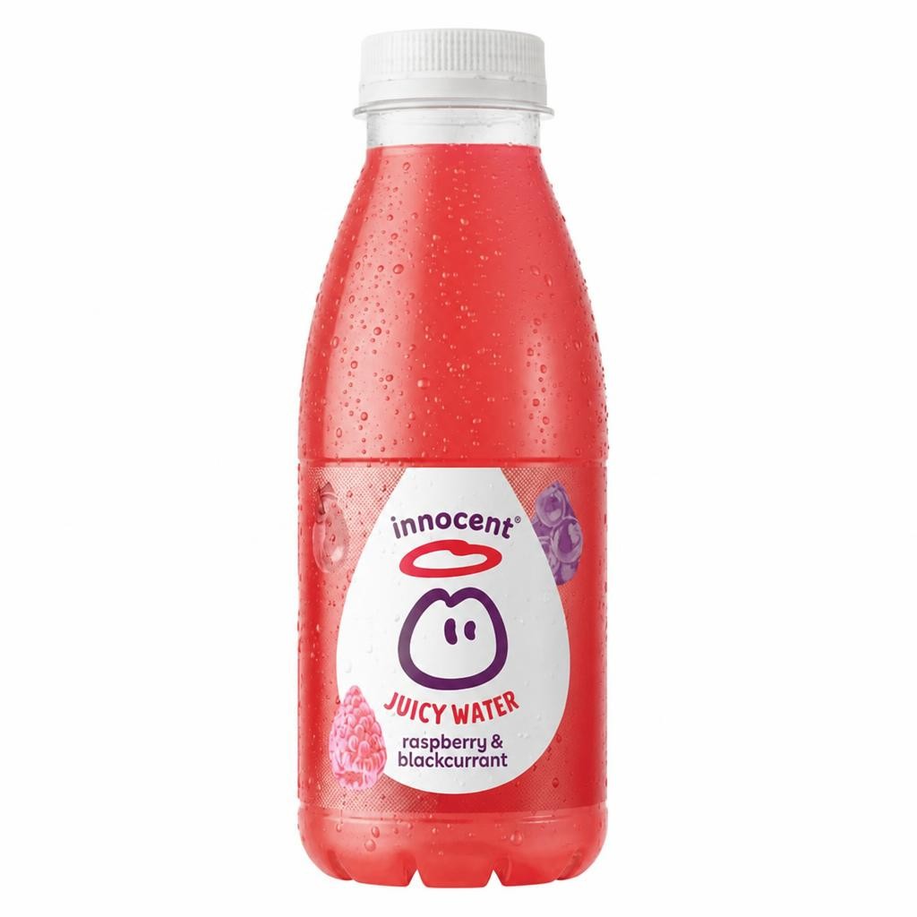 innocent Juicy Water Raspberry & Blackcurrant 420ml