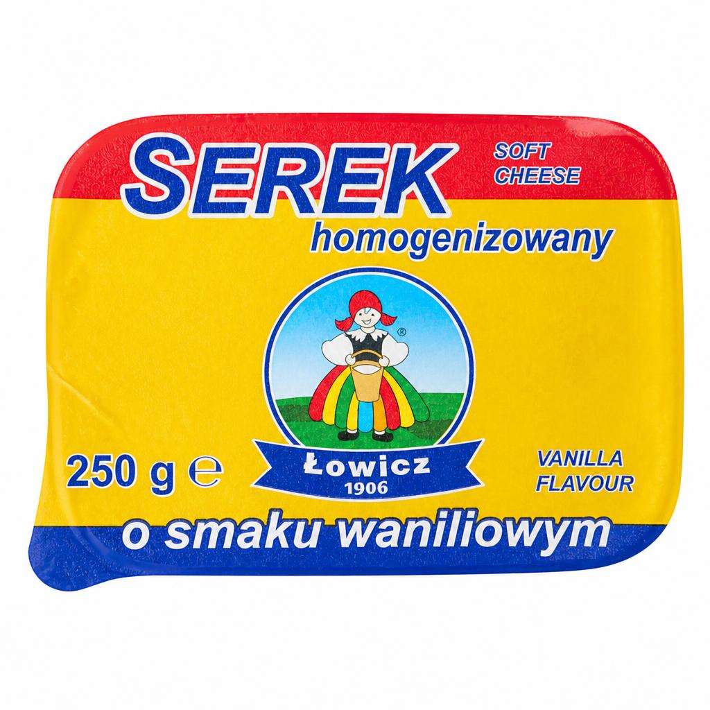 Lowicz Soft Cheese Vanilla Flavour 250g