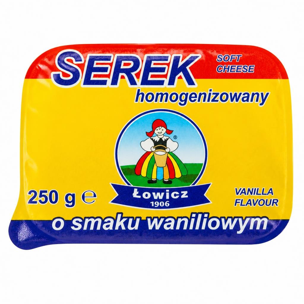 Lowicz Soft Cheese Vanilla Flavour 250g
