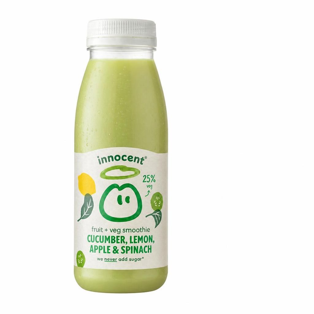 Innocent Cucumber, Lemon, Apple & Spinach Smoothie 250ml