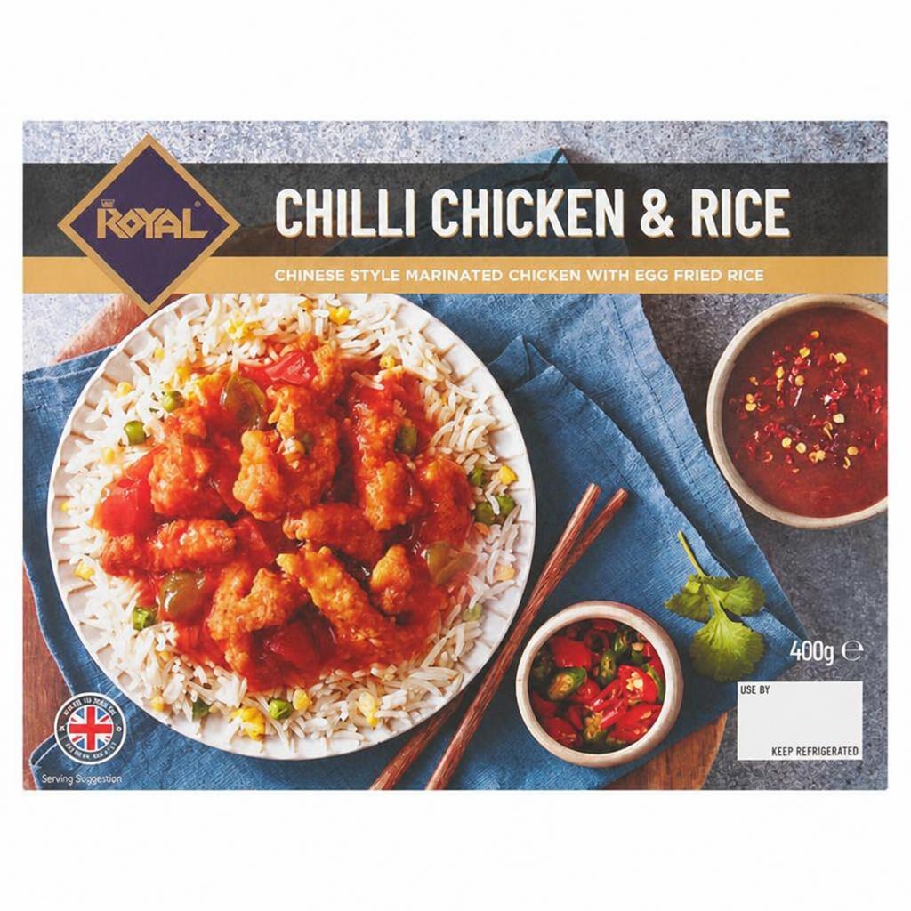 Royal Chilli Chicken & Rice 400g