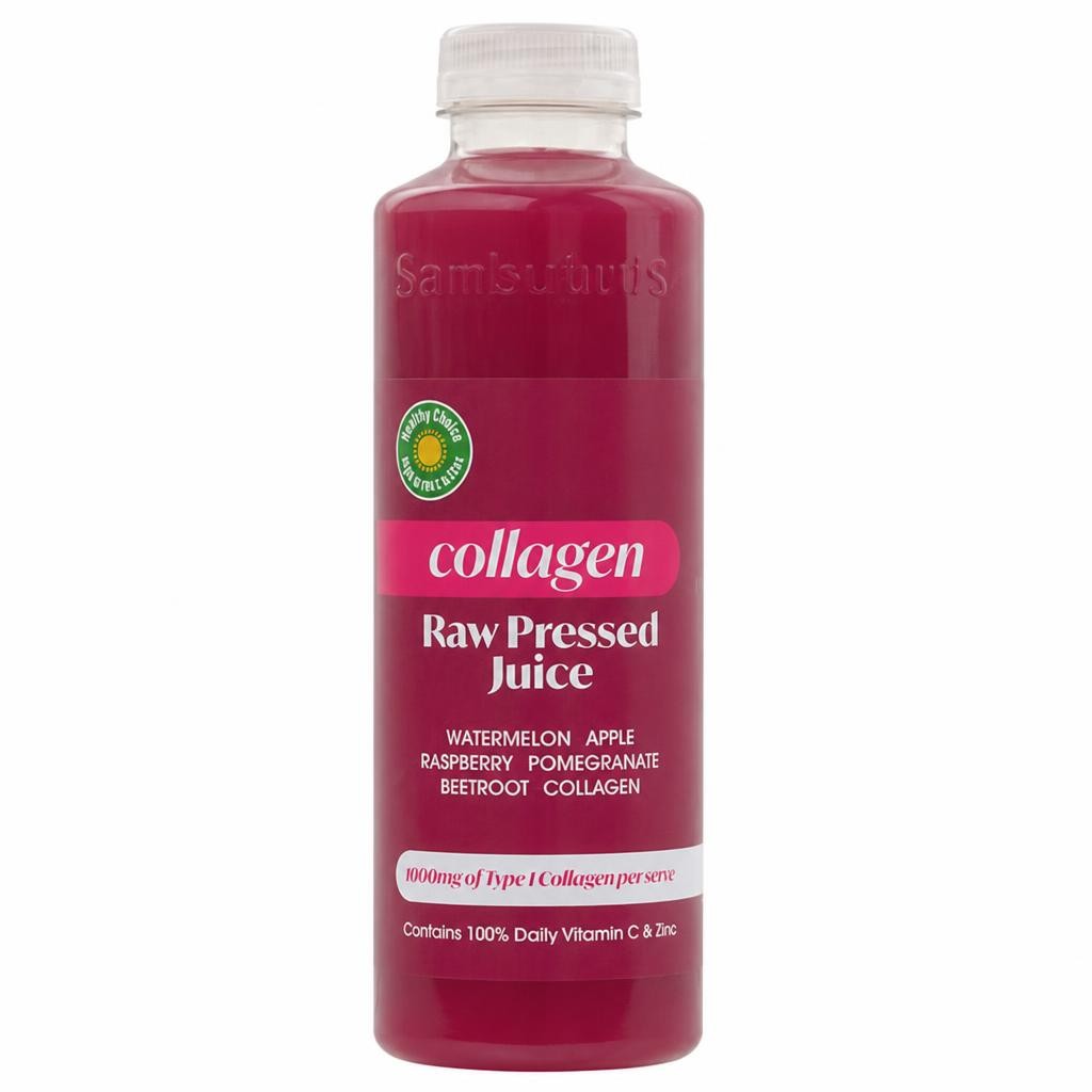 Sainsbury's Collagen Raw Pressed Juice 600ml