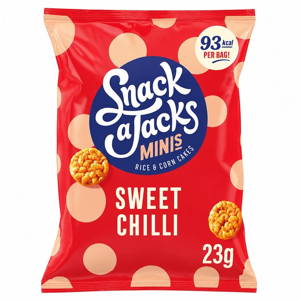 Snack a Jacks Rice Cakes Sweet Chilli 23g