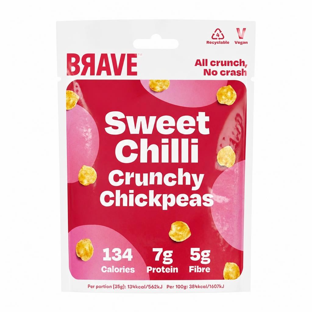Brave Roasted Chickpeas Sweet Chilli 35g