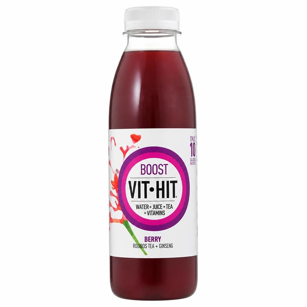 Vit Hit Boost Berry Ginseng + Rooibos Tea 500ml