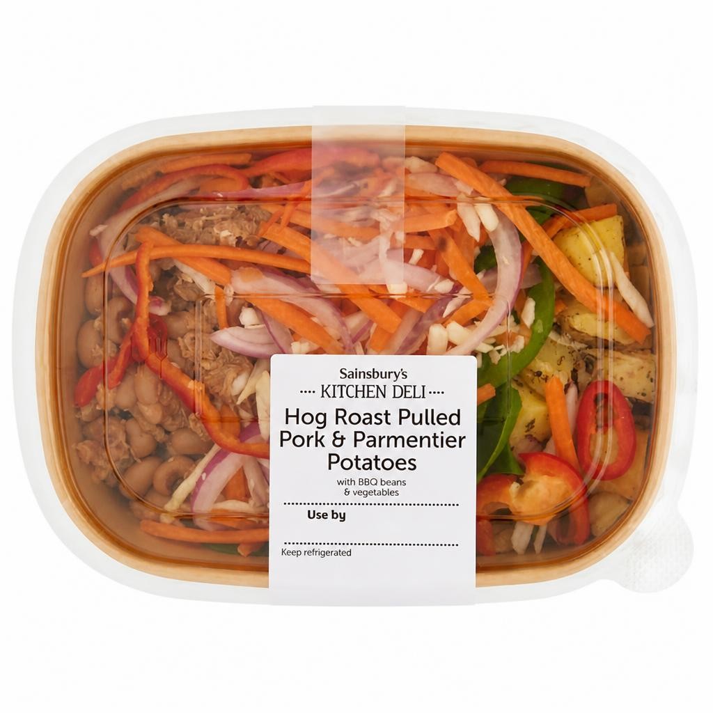 Sainsbury's Kitchen Deli Hog Roast Pulled Pork & Parmentier Potatoes 290g