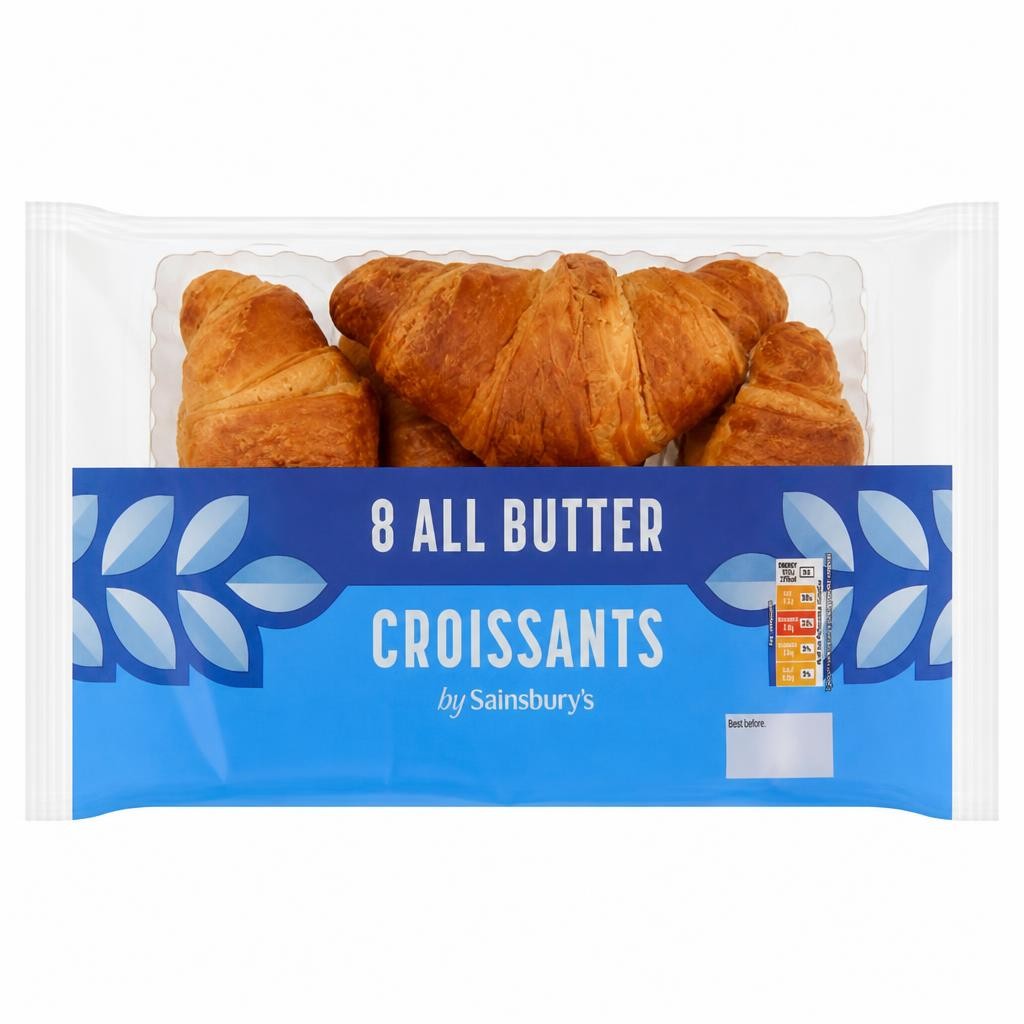 Sainsbury's Croissants x8
