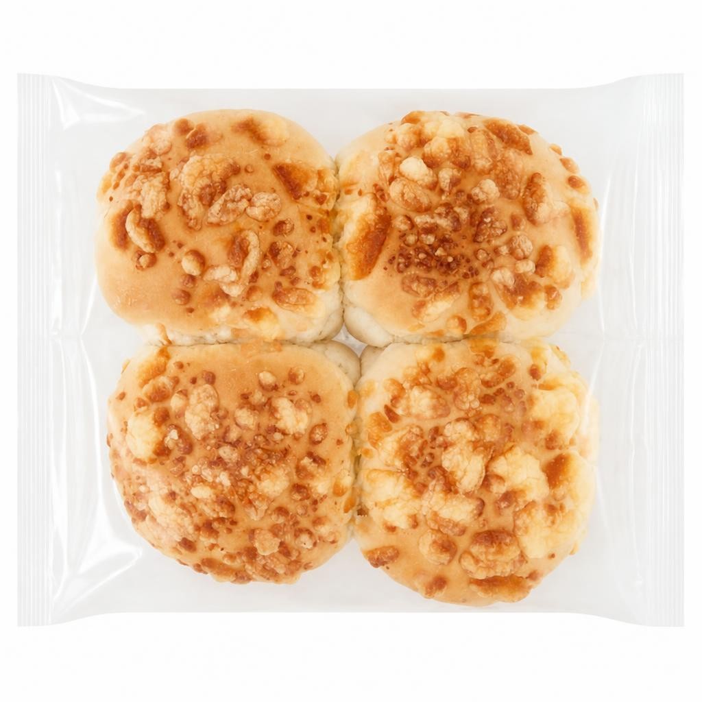 Sainsbury's White Cheese Topped Rolls 4 Pack