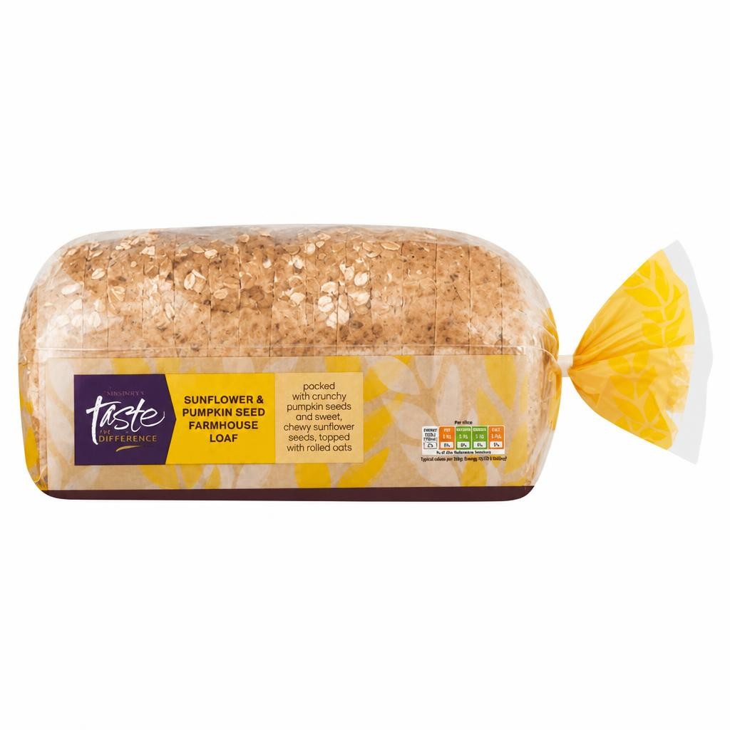 Sainsbury's Sunflower & Pumpkin Bread, Taste the Difference 800g