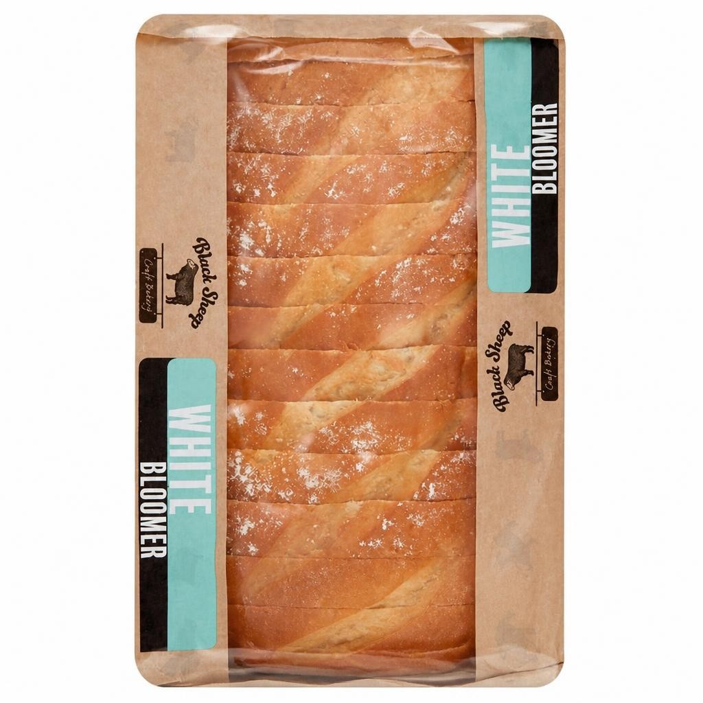 Black Sheep Craft White Bloomer Bread 800g