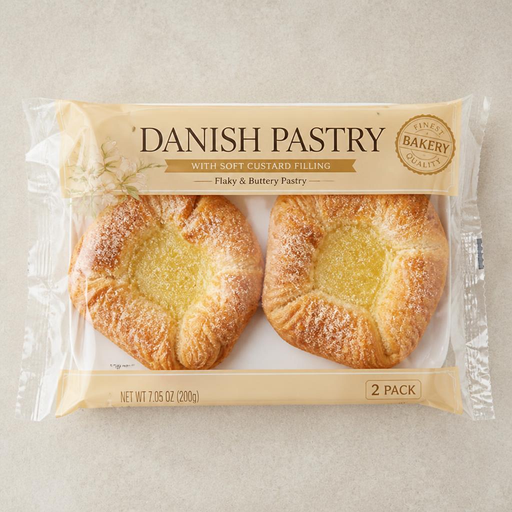 Sainsbury's Vanilla Flavoured Danish Crown x2