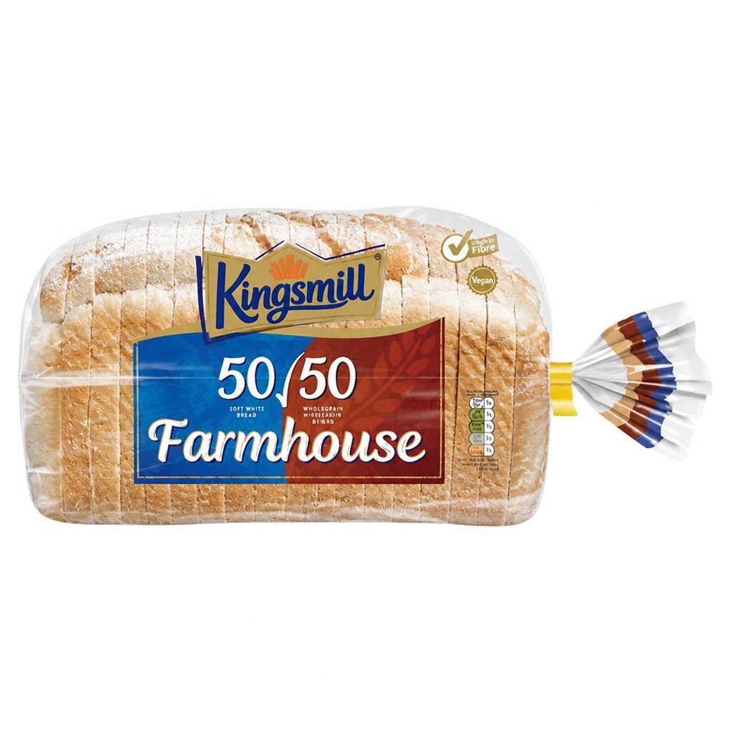 Kingsmill 50/50 Farmhouse Bread 800g