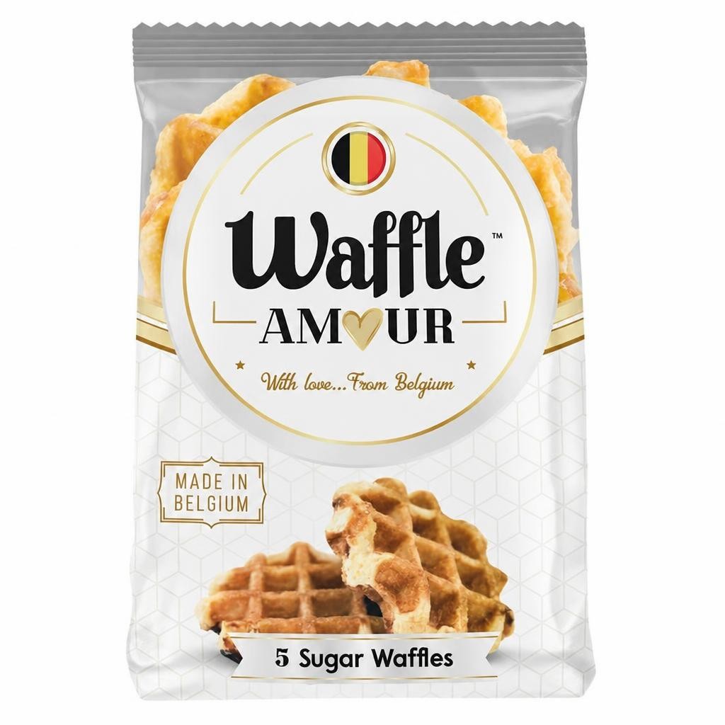 Waffle Amour Sugar Waffles x5