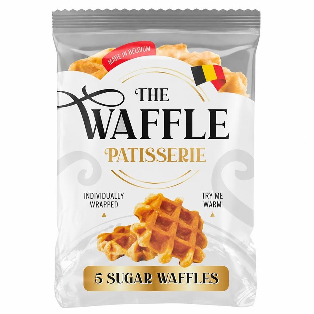 Waffle Amour Sugar Waffles x5