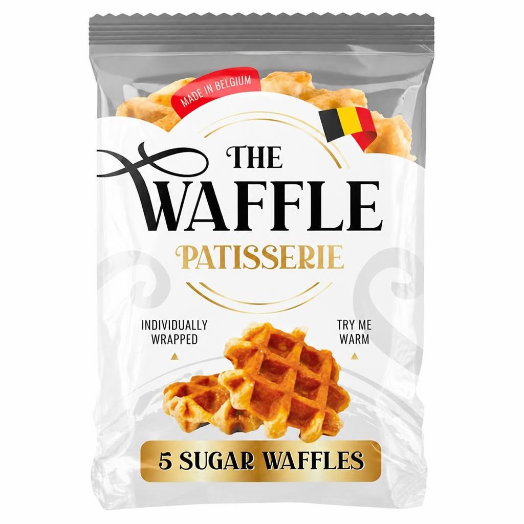 Waffle Amour Sugar Waffles x5