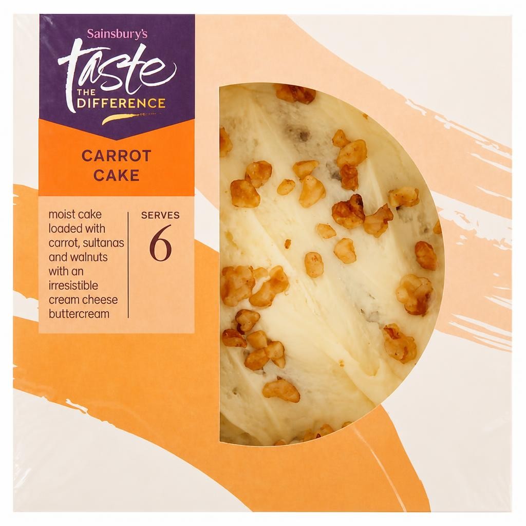 Sainsbury's Carrot Cake, Taste the Difference 395g