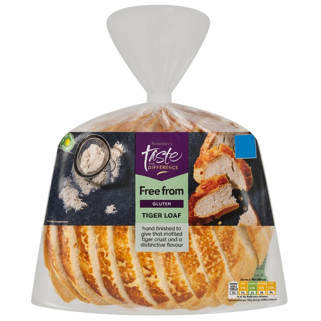 Sainsbury's Free From Gluten Tiger Loaf, Taste the Difference 400g
