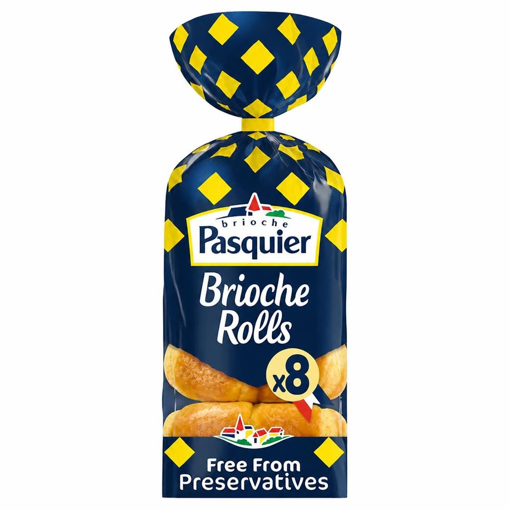Brioche Pasquier Milk Brioche Rolls x8