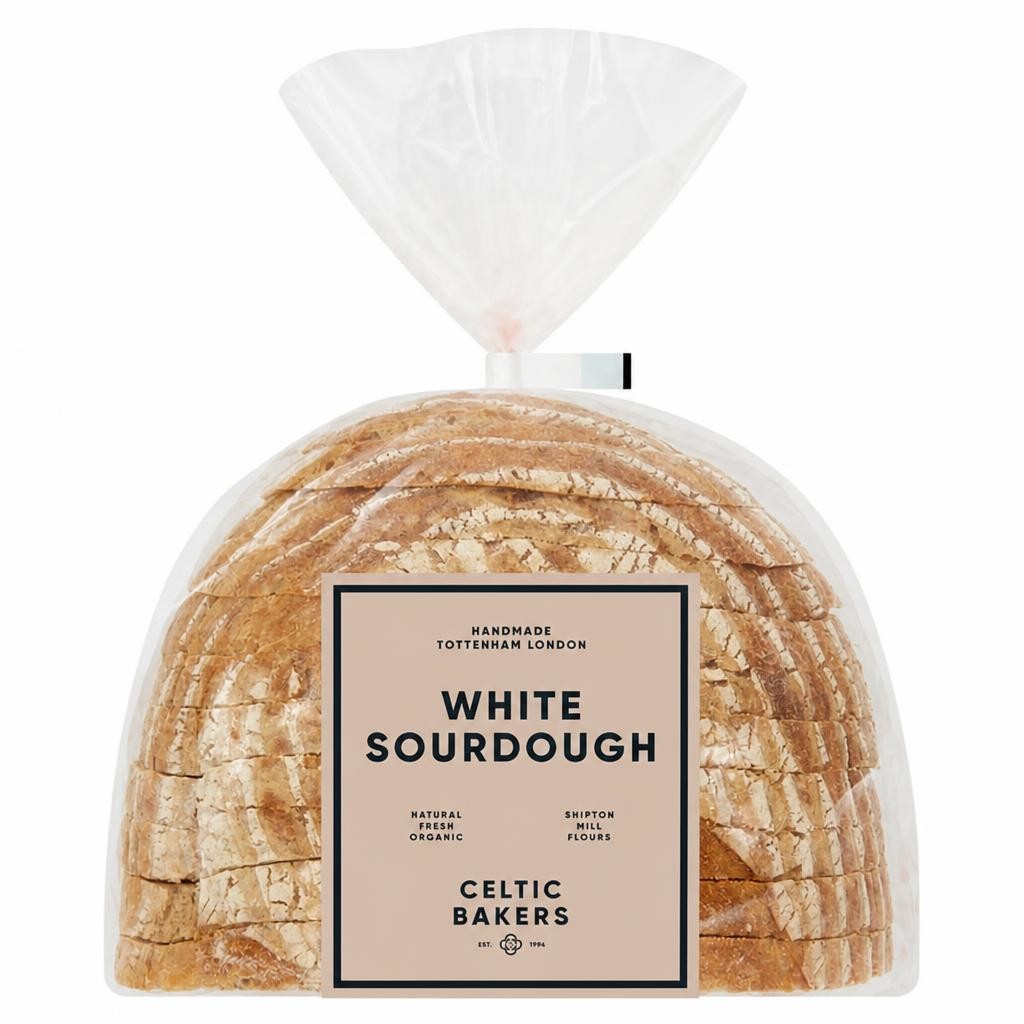 Celtic Bakers Organic White Sourdough Bread 500g