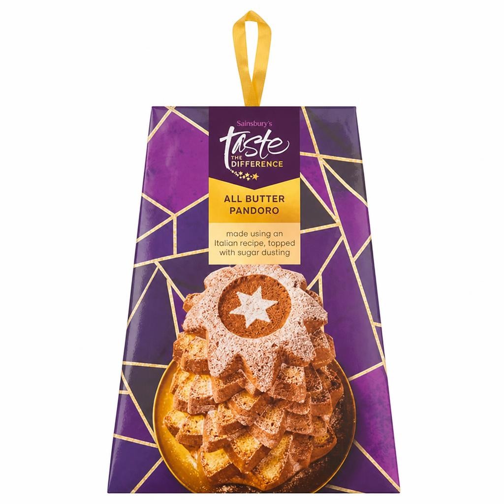 Sainsbury's All Butter Pandoro, Taste the Difference 750g