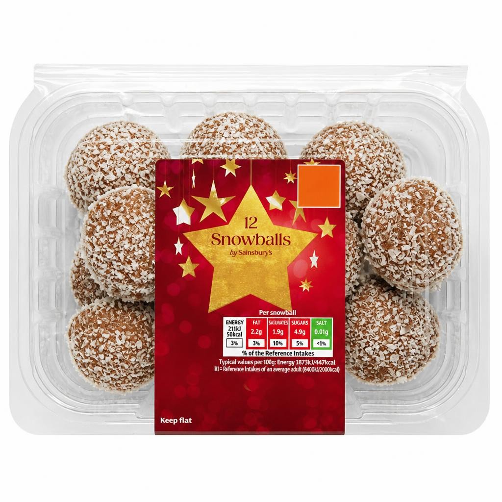 Sainsbury's Snowballs x12 135g