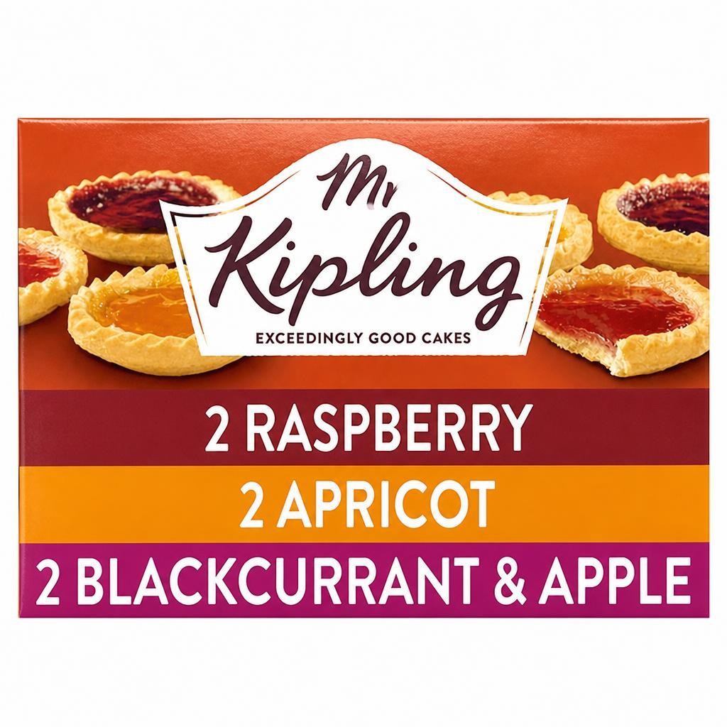 Mr Kipling Jam Tarts Cakes x6