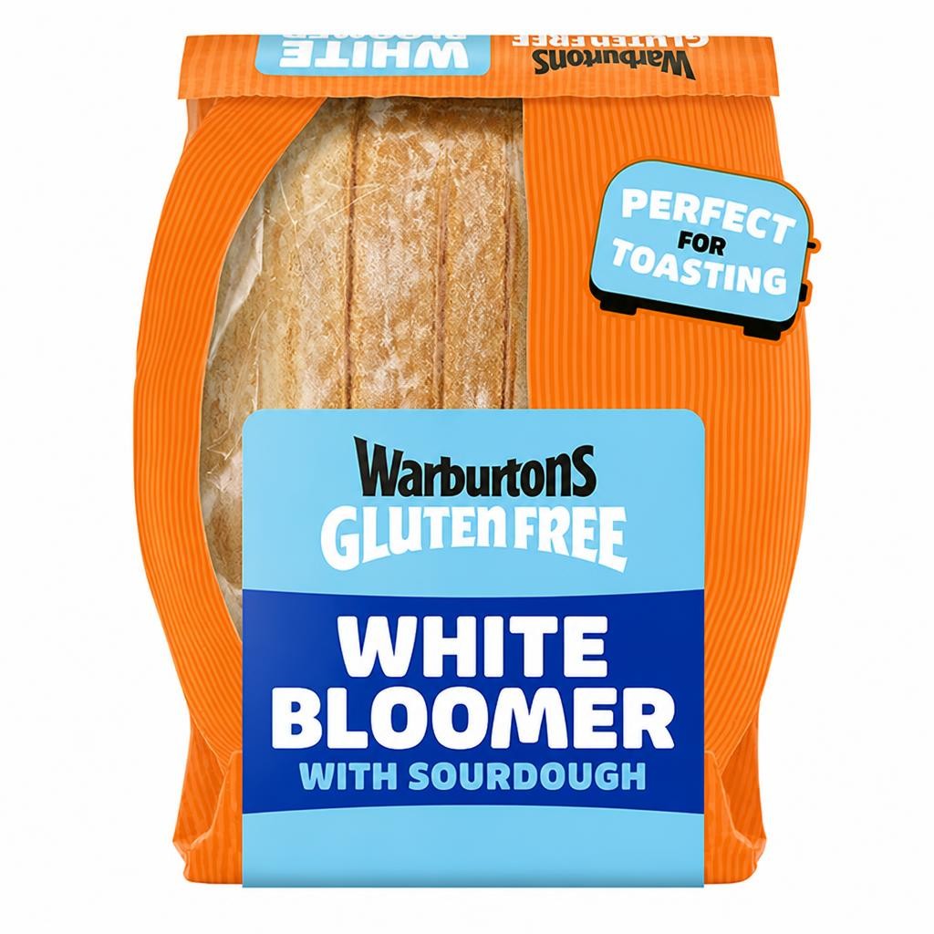 Warburtons Gluten Free White Bread Sourdough 400g