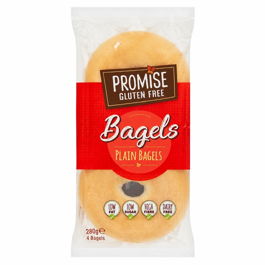 Promise Gluten Free Plain Bagels 280g