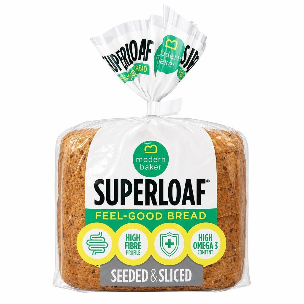 Modern Baker Superloaf Seeded & Sliced Bread 400g