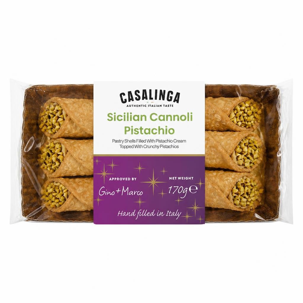 Casalinga Sicilian Cannoli Pistachio 170g