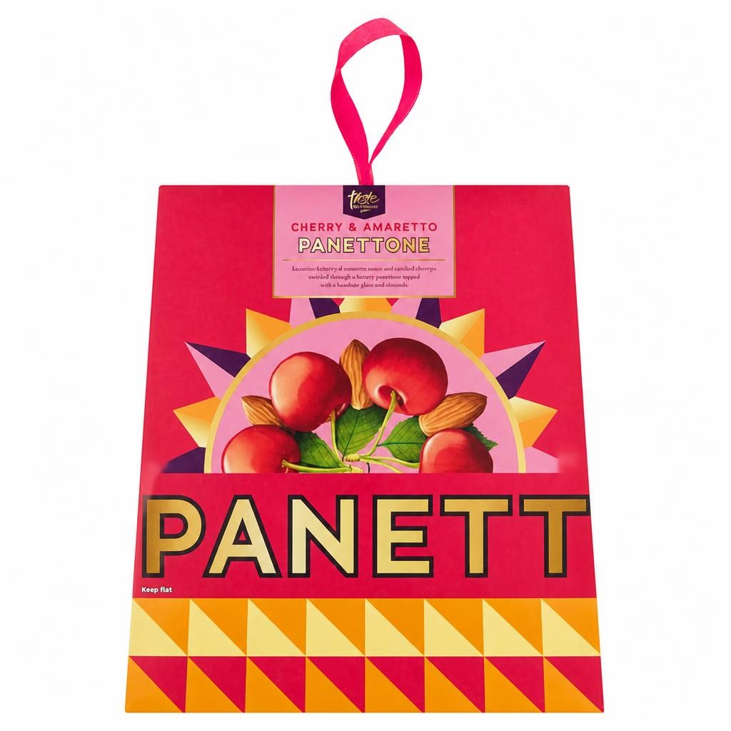 Sainsbury's Cherry & Amaretto Panettone, Taste the Difference 800g