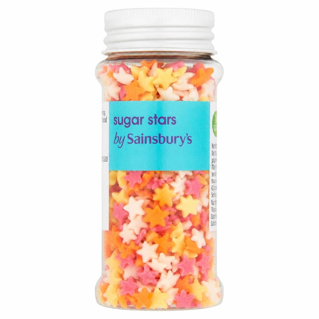 Sainsbury's Cake Decorations, Sugar Stars 43g